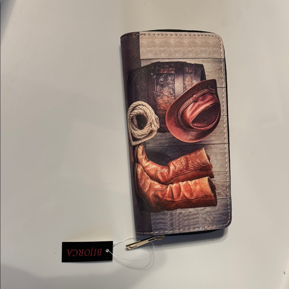 Western Wallet - Brown